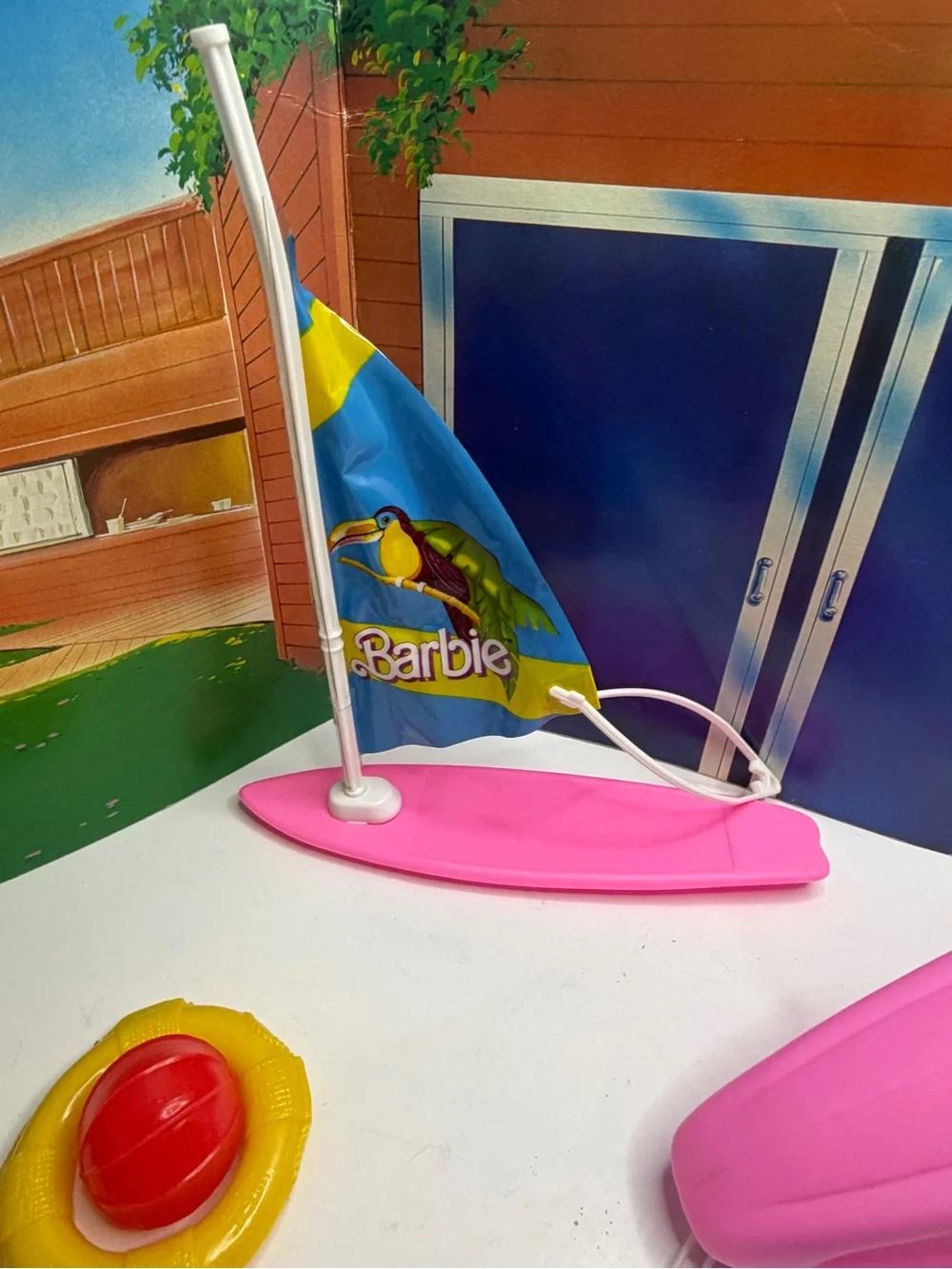 Vintage 1980s Barbie Pool, Patio & Water Sports Mega Lot LOOK AT ALL PICS